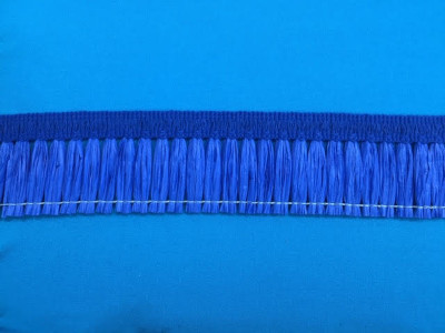 Raffia rojt 5,5cm széles - BLUE